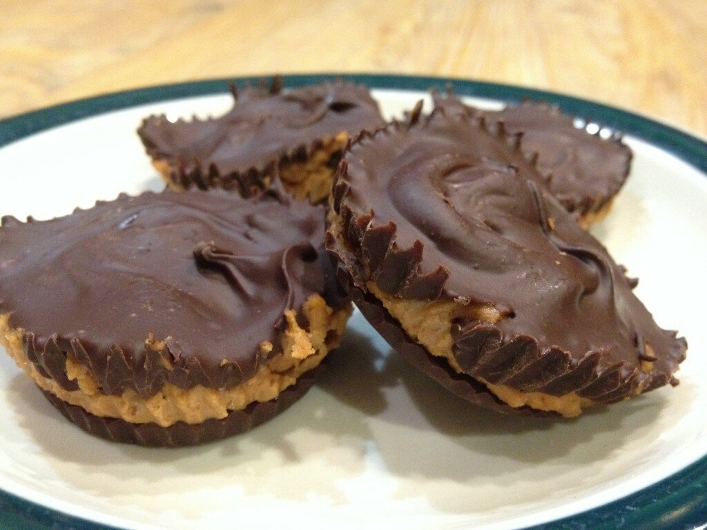 Protein peanut butter cups